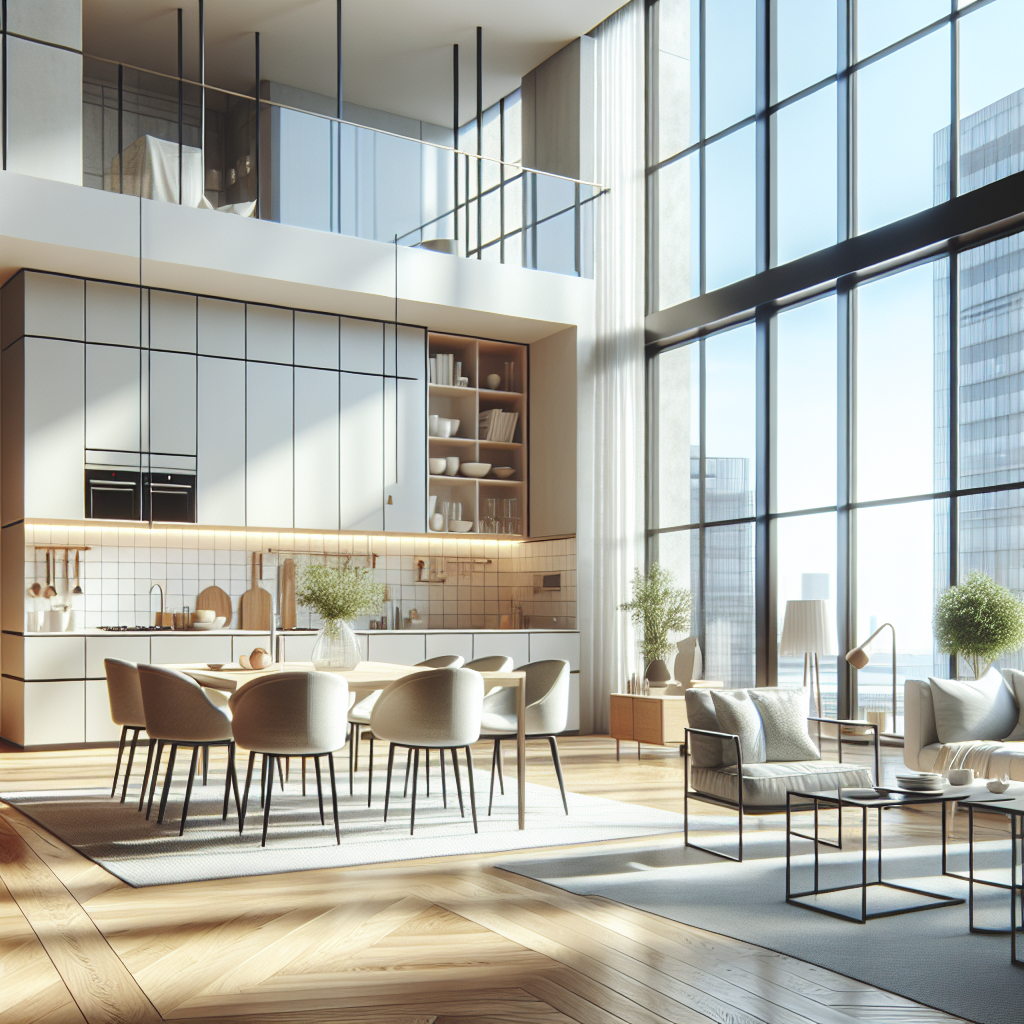 Få mere lys og luft: Indretning af køkken-alrum med store vinduer