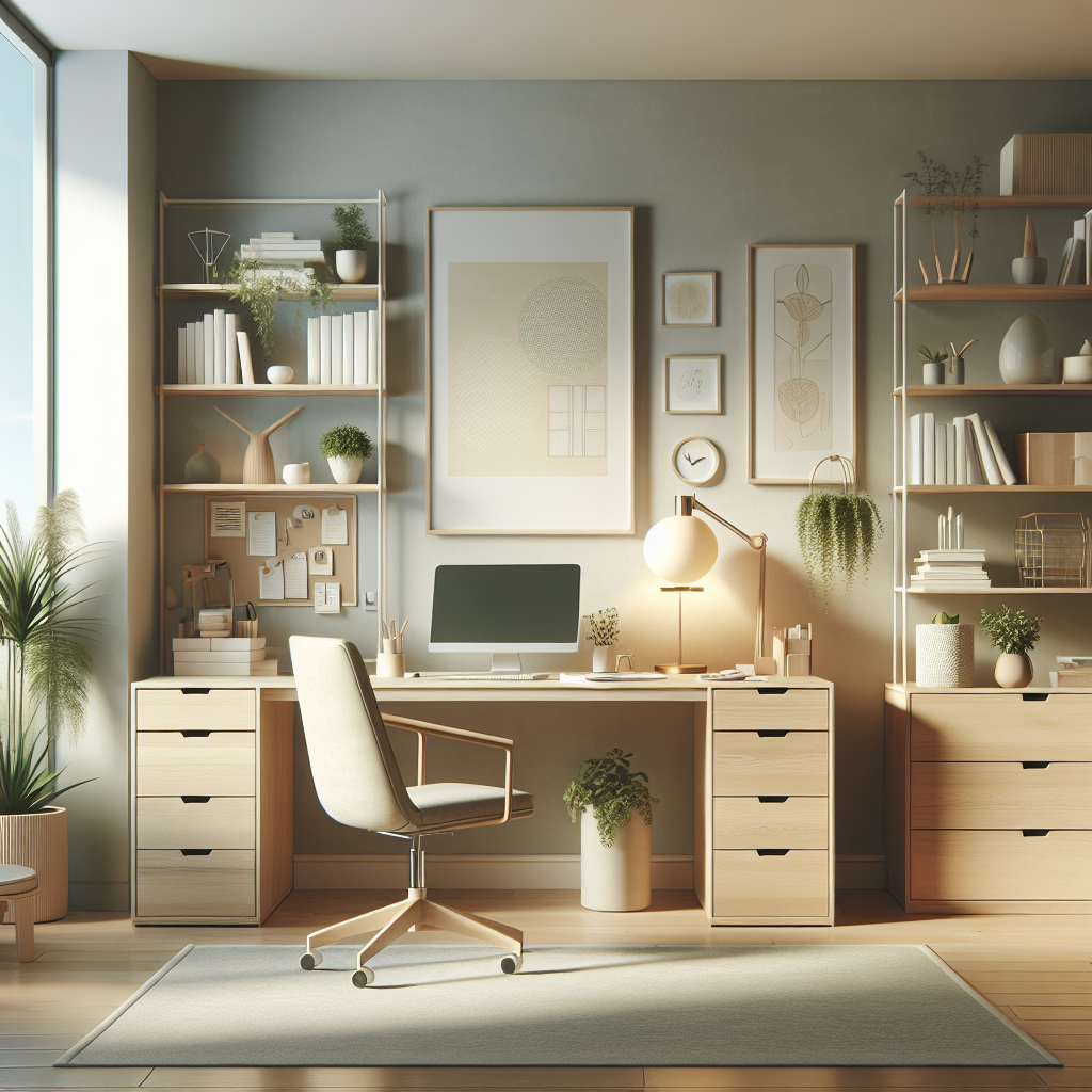 Sådan indretter du et hjemmekontor med stilfulde møbler